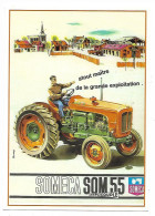 CPM - CENTENAIRE Editions - MATERIEL AGRICOLE - 102 - SOMECA - SOM 55 - Tractors