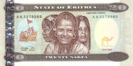 Eritrea 20 Nakfa 1997, UNC (P-4a, B-104a) - Erythrée