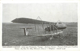 TOUSSUS LE NOBLE Taxi-aérien Farman Avion Pour Promenades - Toussus Le Noble