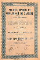 S.A. Société Minière Et Géologique Du Zambeze - Mines