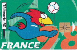 F841  03/1998 - FOOTIX " Le Retourné Acrobatique " - 50 SO3 - 1998