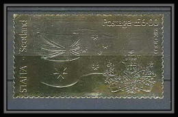 265 Staffa Scotland OR Gold Stamps 8£ Drapeau Flag Australie (australia) - Scotland