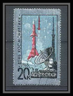 408 Russie (Russia Urss USSR) Espace Space Argent Silver 2953/4 Obliteré - Rusland En USSR