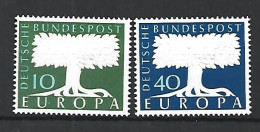 Timbre 1957 Europa Allemagne  En Neuf ** N 140/141 - 1957