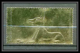 438 Staffa Scotland Egypte (Egypt UAR) Treasures Of Tutankhamun 36 OR Gold Stamps 23k Neuf** Mnh - Scotland