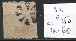 JAPON 32 Oblitéré Côte 250 € - Used Stamps