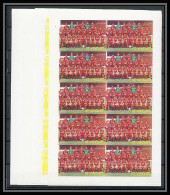 212 St Vincent N°1018 Football Soccer Liverpool Essai Proof Non Dentelé Imperf ** MNH Feuilles (sheets)  - Clubs Mythiques