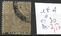 JAPON 18A Oblitéré Côte 30 € - Used Stamps