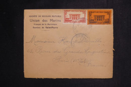MARTINIQUE - Enveloppe Commerciale De Fort De France Pour Paris En 1938 - L 150073 - Cartas & Documentos