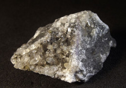 Calcite With Pyrite Inclusions ( 3.5 X 2.5 X 2 Cm) -  Schauinsland - Freiburg Im Breisgau  - Baden-Württemberg, Germany - Minerali