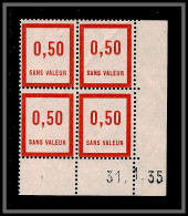 110048 Cours D'instruction Fictif F N°34 31/1/1935 Coin Daté TB Neuf ** MNH France Fictifs - 1970-1979