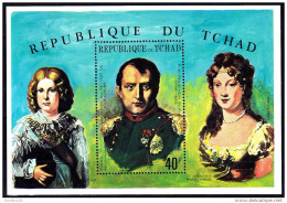 Napoléon Ier 143 - Tchad Bloc De Luxe Mnh ** Et Marie Louise - Napoléon