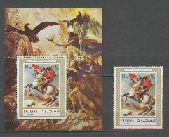 Napoléon Ier 034 - Fujeira N°104 A Neuf ** MNH + TIMBRE - Napoleón