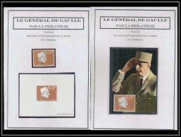 099 Charles De Gaulle - Neuf ** MNH Wallis Et Futuna N°48 Epreuve Carte Carte Maximum (card) .. - Unused Stamps