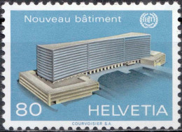 1974, Switzerland, Buildings, Labour Organisations, MNH(**), Mi: BIT 104 - Nuovi