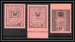 85500/ Maury N°4/6 Grève De Saumur 1953 Cote 75 Euros Rose - Andere & Zonder Classificatie