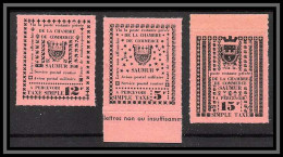 85500/ Maury N°4/6 Grève De Saumur 1953 Cote 75 Euros Rose - Autres & Non Classés