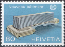 1974, Switzerland, Buildings, Labour Organisations, MNH(**), Mi: BIT 104 - Neufs