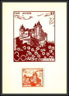85589/ Carte Maximum Grève De Saumur 1953 Essai Chateau Castle - Other & Unclassified