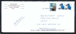 ETATS UNIS P.A. Ca.1997: LSC De Springfield (Mass.) à Genève (Suisse) - Lettres & Documents