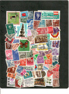 WORLDWIDE---LOT Of 100 USED STAMPS  (100-5) - Mezclas (max 999 Sellos)