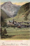 LUNGERN MIT WYLERHORN - CARTOLINA FP NON SPEDITA DEL PRIMO 900 - Lungern