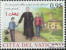 Vatikanstadt 1908 (kompl.Ausg.) Postfrisch 2017 Lorenzo Milani - Usati