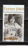 2022. Rosa Ferrer Obiols.Ministre De La Santé,du Bien-être & Travail. Timbre Oblitéré 1 ère Qualité. Haute Faciale. - Used Stamps