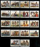 TRANSKEI, 1984,  MNH Stamp(s), Xhosa Culture,   Nr(s) 137-154 - Transkei