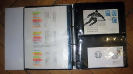 Collection Jeux Olympiques (olympic Games) Sapporo 1972 1 Classeur Lettre (cover Briefe) Signé (signed Autograph) - Autografi