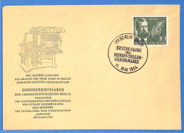 Berlin West 1954 - Lettre FDC De Berlin - G28630 - Cartas & Documentos