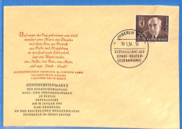 Berlin West 1954 - Lettre FDC De Berlin - G28624 - Cartas & Documentos