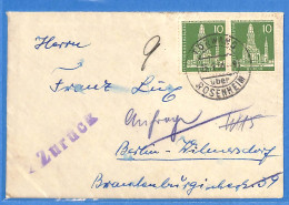 Berlin West 1956 - Lettre De Rosenheim - G28589 - Briefe U. Dokumente