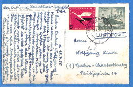 Berlin West 1955 - Carte Postale De Bad Harzburg - G28575 - Covers & Documents