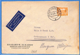 Berlin West 1952 - Lettre Par Avion De Berlin - G28560 - Lettres & Documents
