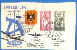 Berlin West 1956 - Lettre Par Avion De Hannover - G28559 - Briefe U. Dokumente