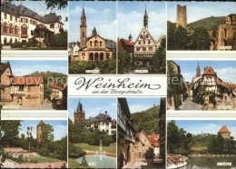 41795365 Weinheim Bergstrasse Rathaus Schlosspark Windeck  Weinheim - Weinheim