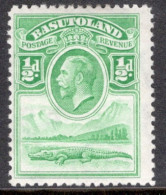 Basutoland 1933 King George V Single ½d Stamp From The Definitive Set In Unmounted Mint. - 1933-1964 Kronenkolonie