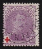 Belgie  .   OBP   .   131    . O   .  Gestempeld   .   /   .   Oblitéré - 1914-1915 Croce Rossa