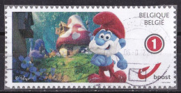 Belgien My Stamp Papa Schlumpf O/used (A4-11) - Andere & Zonder Classificatie