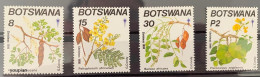 Botswana 1990, Flowers, MNH Stamps Set - Botswana (1966-...)