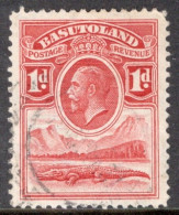 Basutoland 1933 King George V Single 1d Stamp From The Definitive Set In Fine Used - 1933-1964 Kronenkolonie