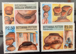 Botswana 2002, Pottery, MNH Stamps Set - Botswana (1966-...)