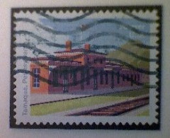 United States, Scott #5761, Used(o), 2023, Railway Stations: Tamaqua Station, Forever (63¢), Multicolored - Gebraucht