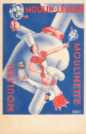 CARTE PUBLICITAIRE   "Moulisel , Moulinette "  ( Illustrateur Francis Prompt ) - Publicité