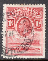 Basutoland 1933 King George V Single 1d Stamp From The Definitive Set In Fine Used - 1933-1964 Kronenkolonie