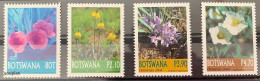 Botswana 2004, Flowers, MNH Stamps Set - Botswana (1966-...)