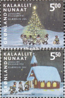 Dänemark - Grönland 403-404 (kompl.Ausg.) Postfrisch 2003 Weihnachten - Ungebraucht