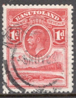 Basutoland 1933 King George V Single 1d Stamp From The Definitive Set In Fine Used - 1933-1964 Crown Colony