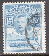 Basutoland 1938 Single 1½d Stamp From The George VI Definitive Set. - 1933-1964 Kolonie Van De Kroon